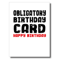 Obligatory Birthday Card